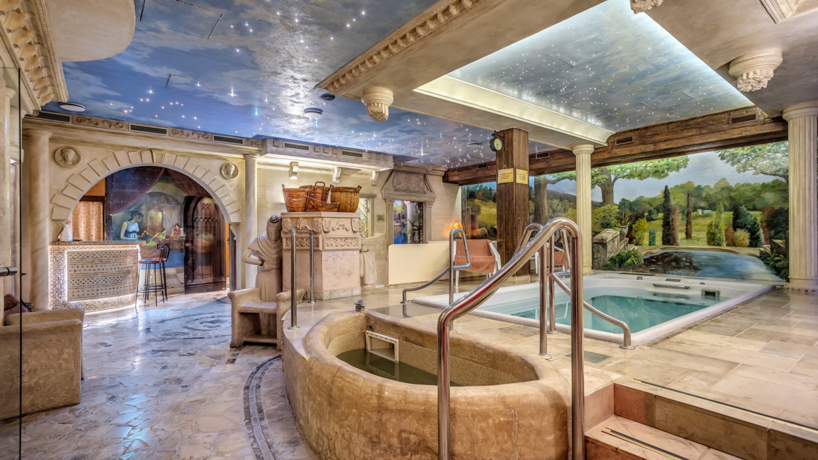 Romėni&scaron;kų pirčių kompleksas Dvaras Poi 0190panorama