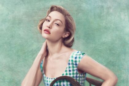 Naujausia "Miu Miu" kampanija su Gigi Haddid2