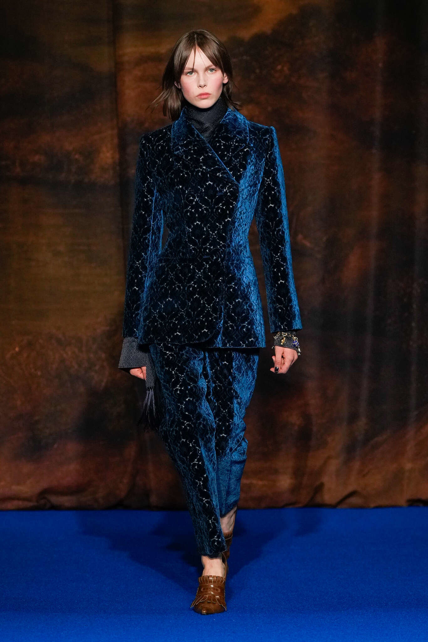 "Burberry" &scaron;ou Londono mados savaitėje2