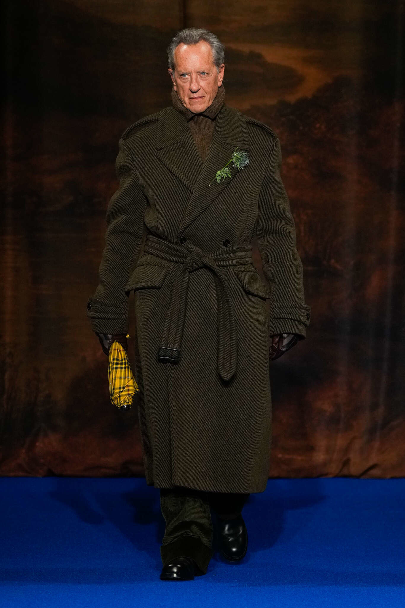 "Burberry" &scaron;ou Londono mados savaitėje6