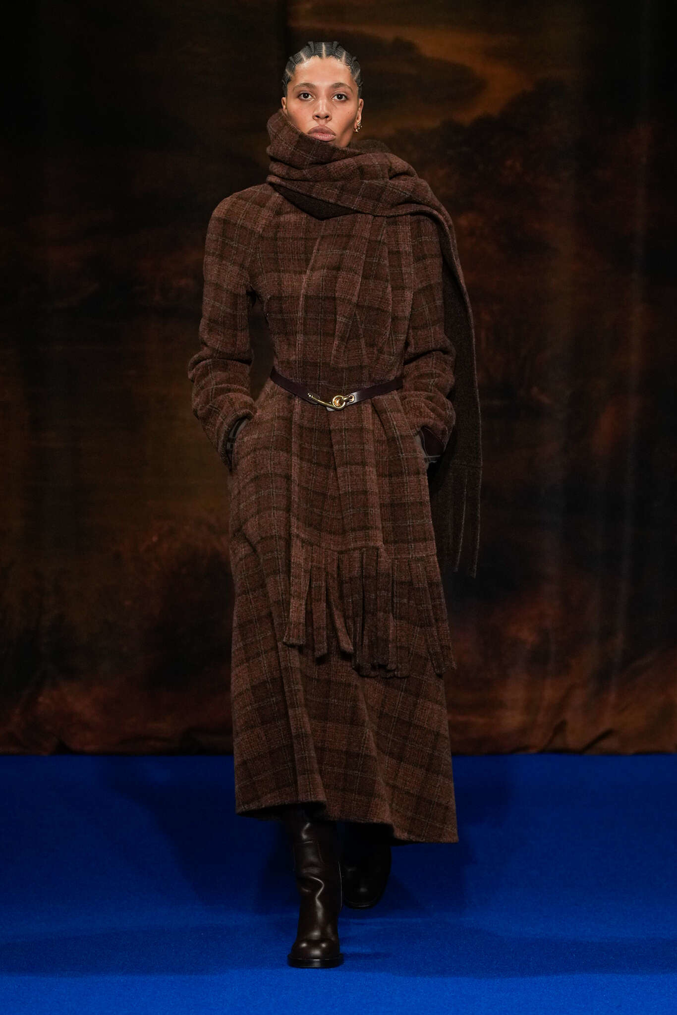 "Burberry" &scaron;ou Londono mados savaitėje5