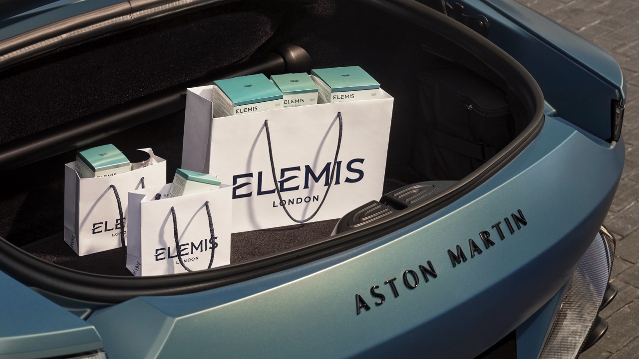 "Aston Martin" ir "Elemis" bendradarbiavimas