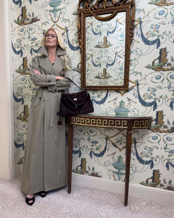 "Balenciaga" kampanija su Claudia Schiffer