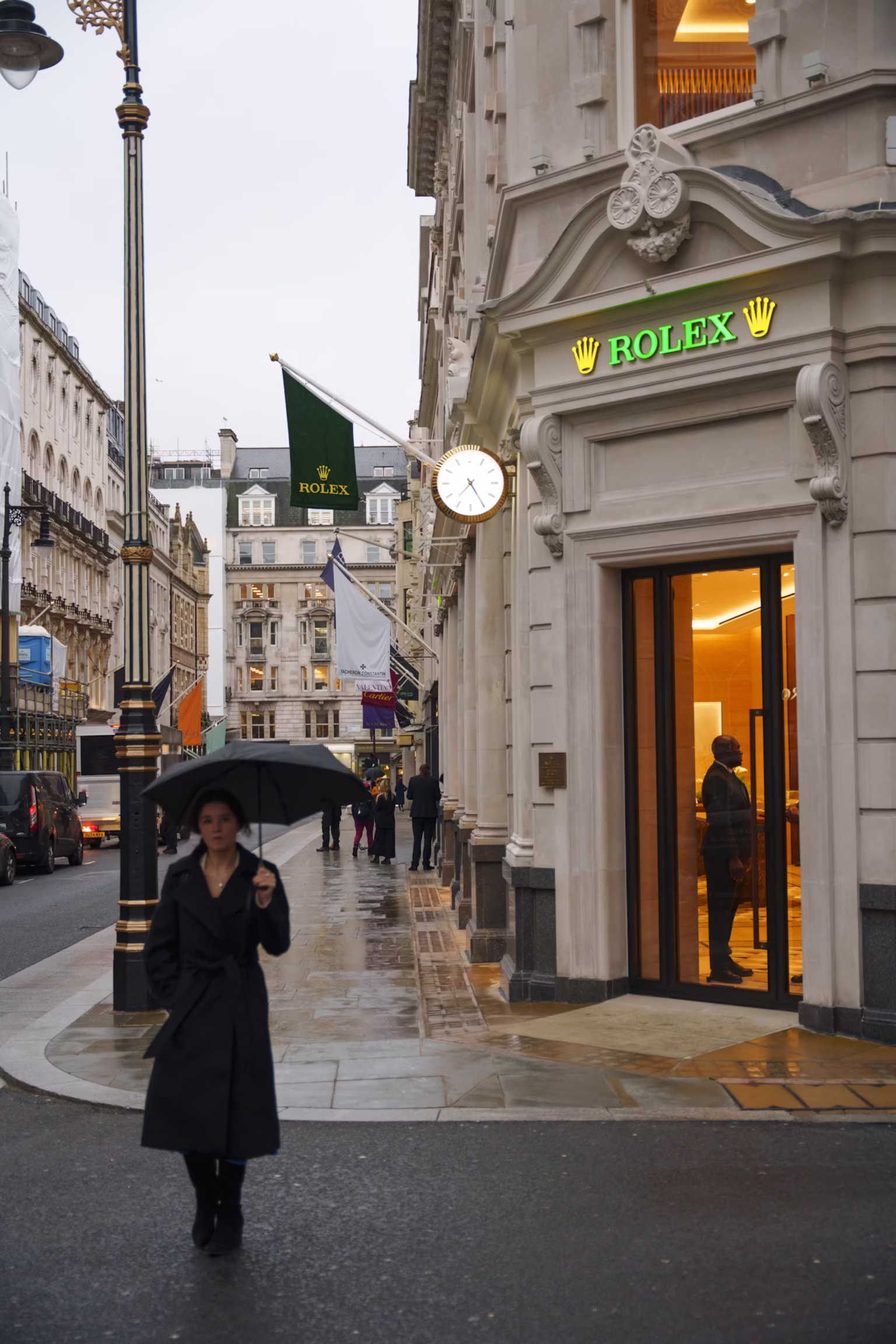 Rolex Mayfair Nauja Pagrindinė Parduotuvė Old Bond Street