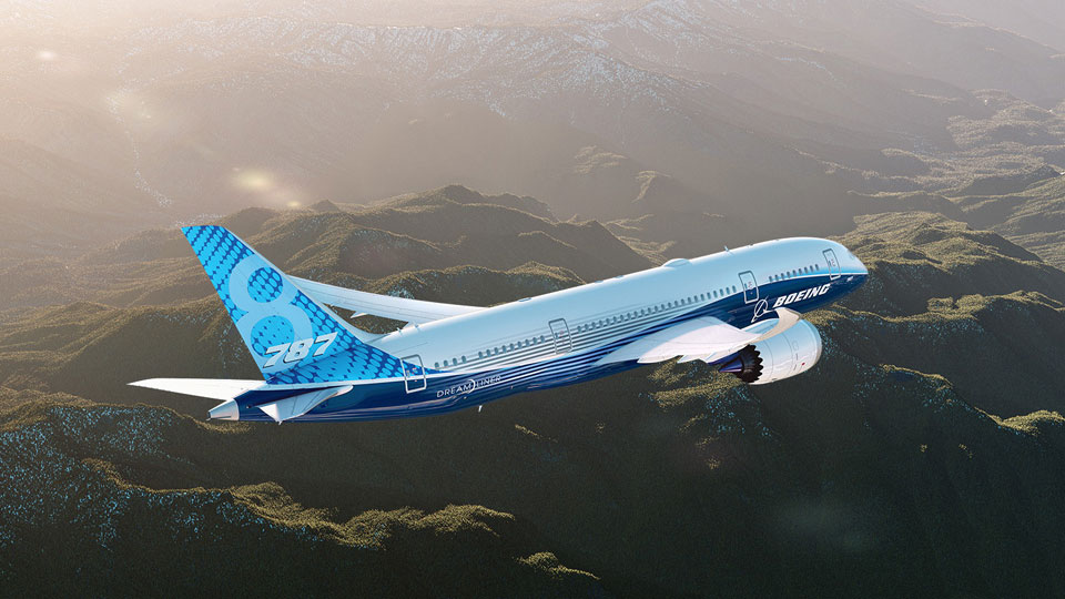 Boeing 787 Dreamliner Prabangos Simbolis Danguje