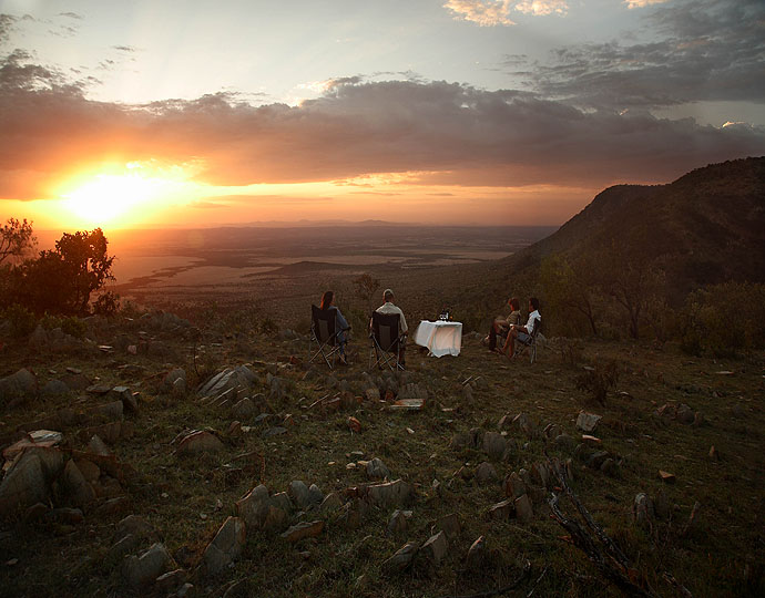 Kenija Safariai Mara Bush Homes