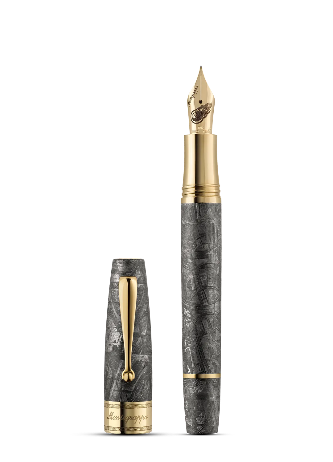 Montegrappa Muonionalusta meteorito fontanas ra&scaron;iklis