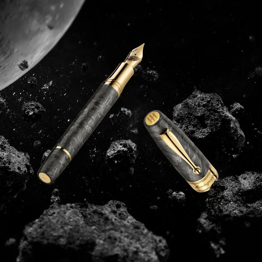 Montegrappa Muonionalusta Meteorite fontanas rašiklis