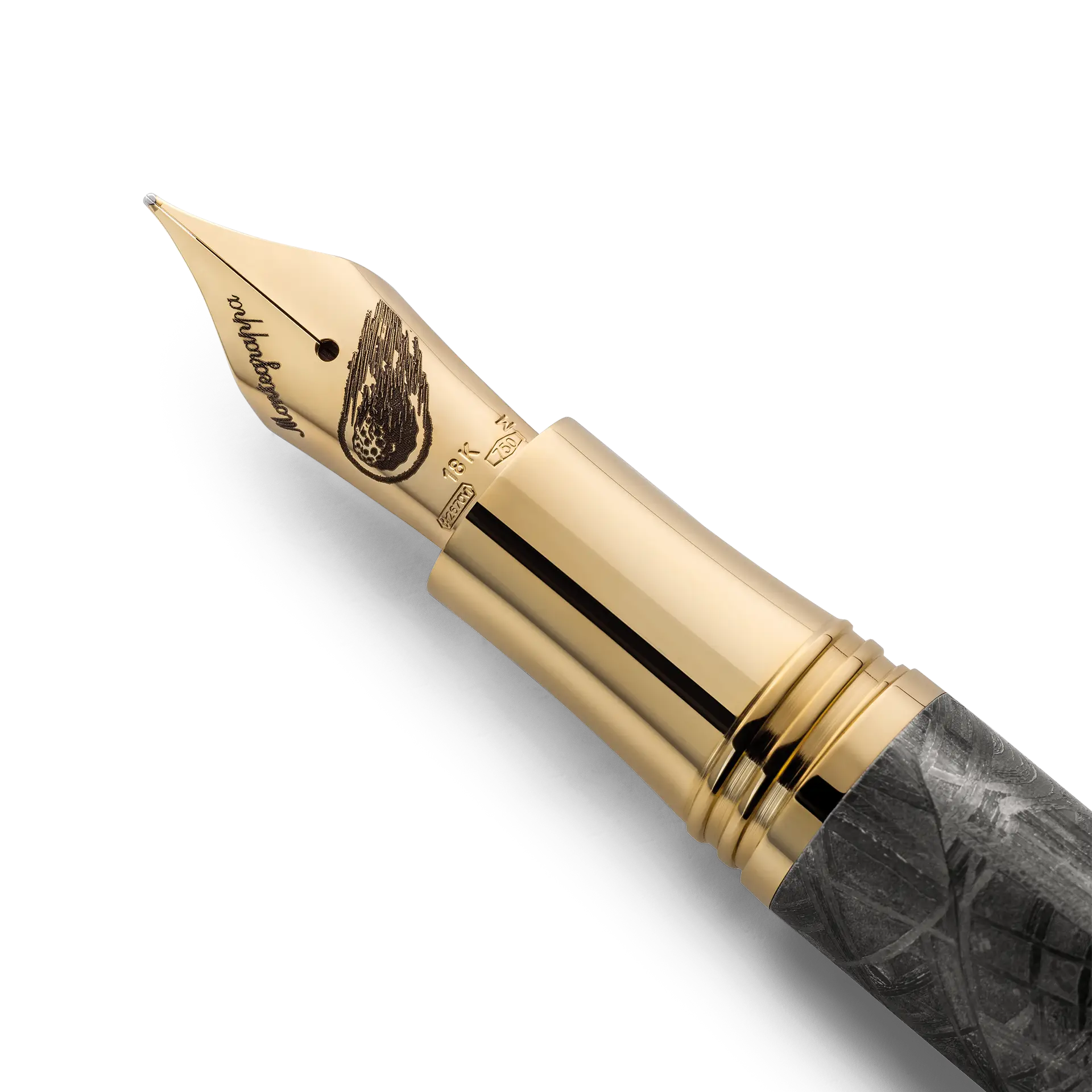 Montegrappa Muonionalusta Meteorite plunksnakotis